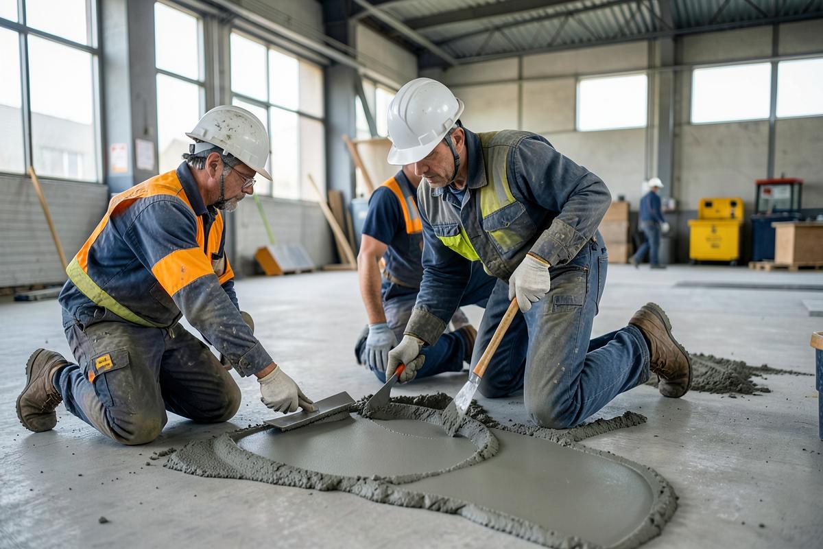 Concrete Flooring Repair Materials (Quick Setting Cements)